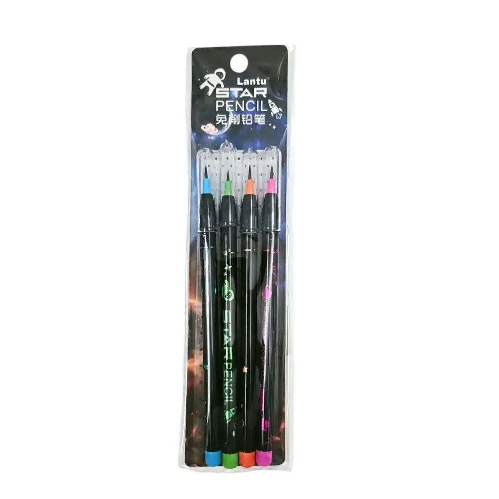 [IX2503373] Lantu Star Pencil Black Monamaati Pencil