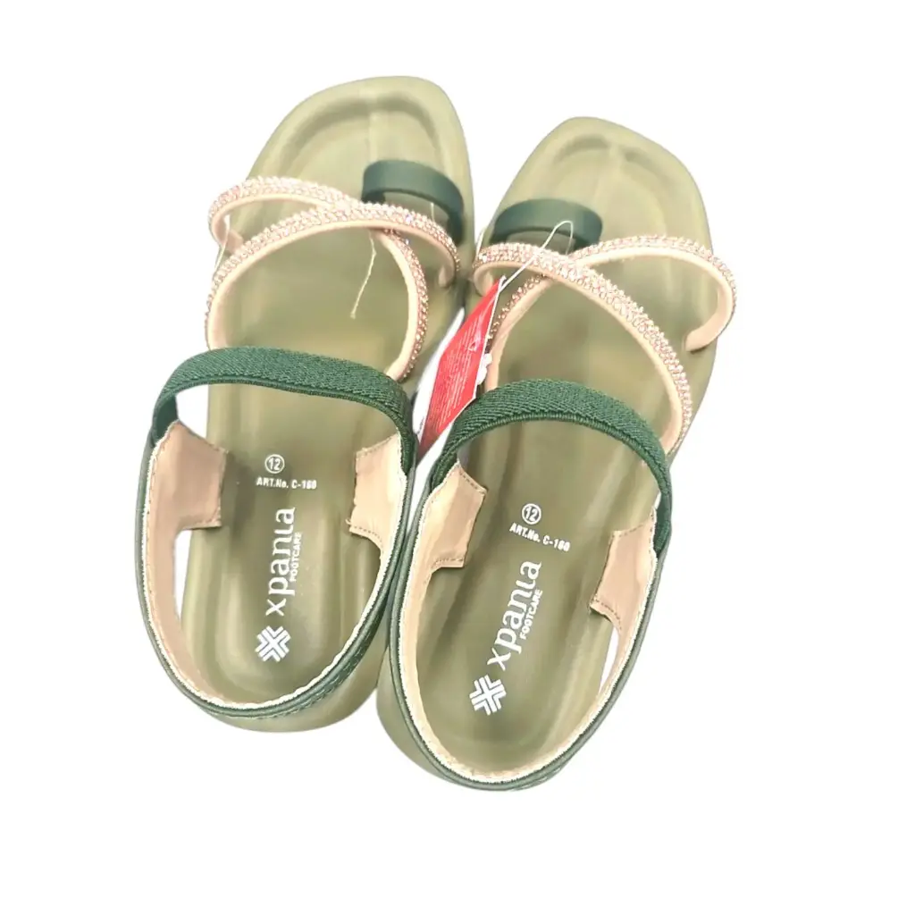 C-160 Xpania Footcare Strapped Fancy Chappal For Girls
