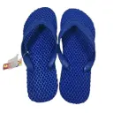 Dotted Eizlite Hawai Rubber Chappals Blue