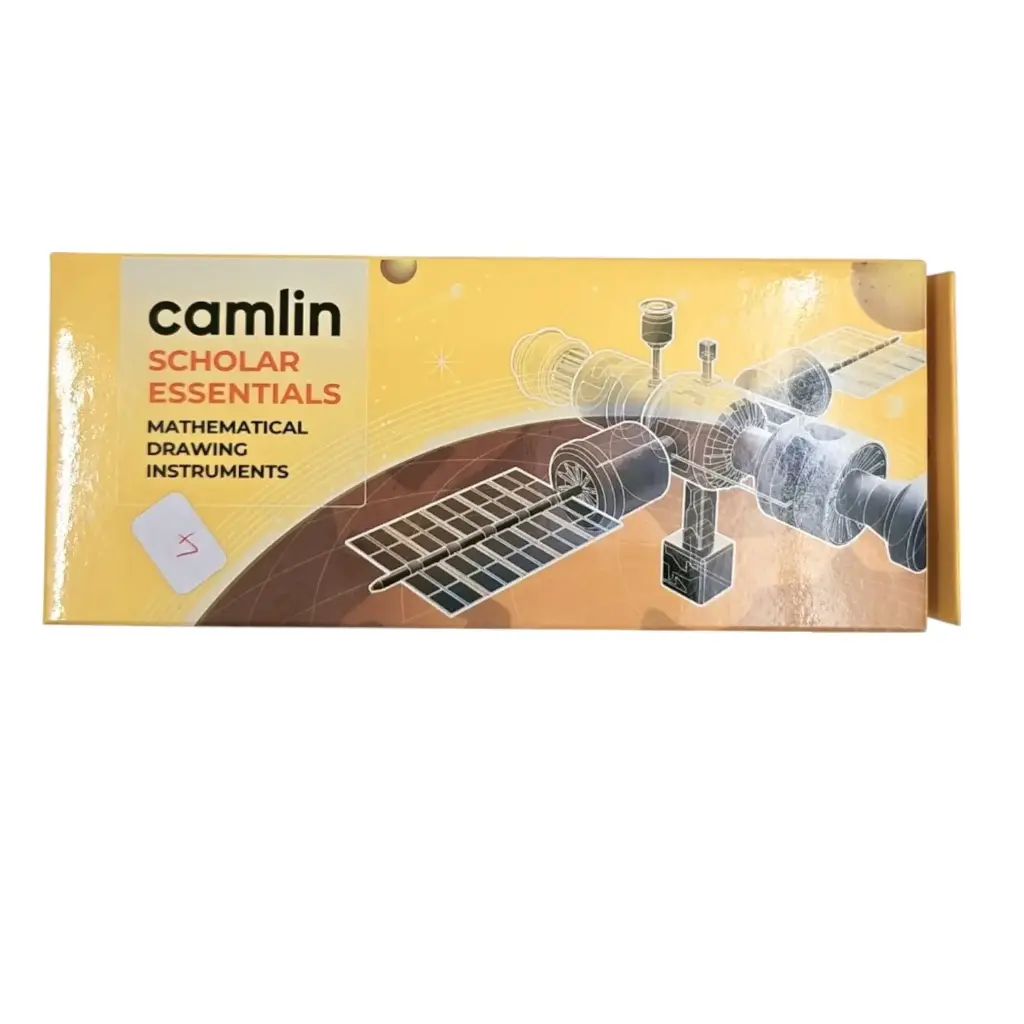 Camlin Scholar Essentials Mathematical Drawing Instruments Box 