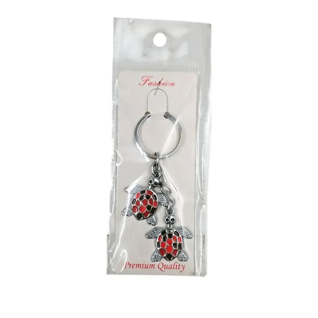 [IX2503693] Hanging Metal Key Chain (Tortoise)