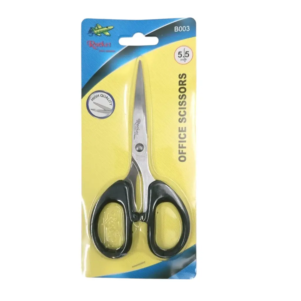 B003 Rocket Steel Germany Office Scissors  5.5 Inch 