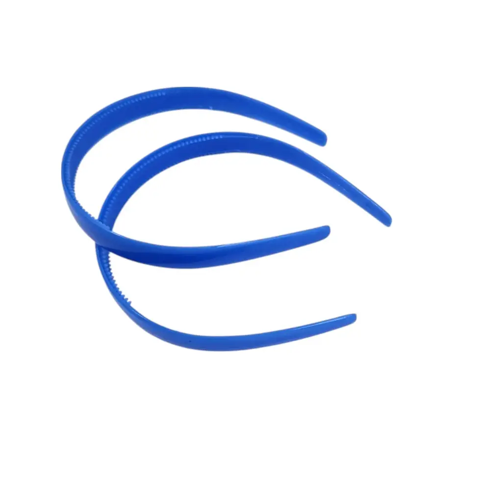 [IX2503835] Blue Large 15 mm Plane Hair Band  