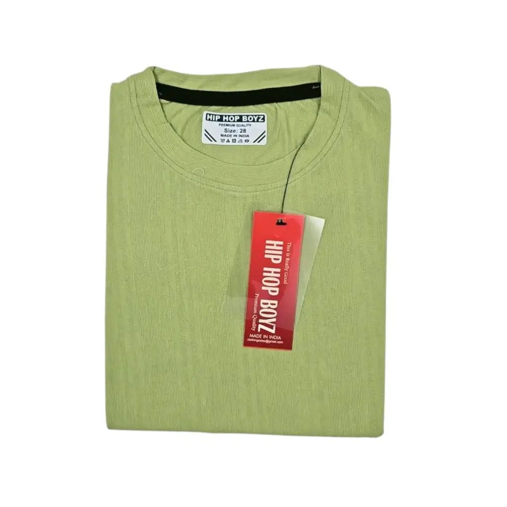 Hip Hop Boyz Premium Quality Plain T Shirts 