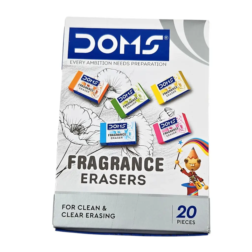 [IX2504345] Doms Multicolor Fragrance Erasers 1 Pcs