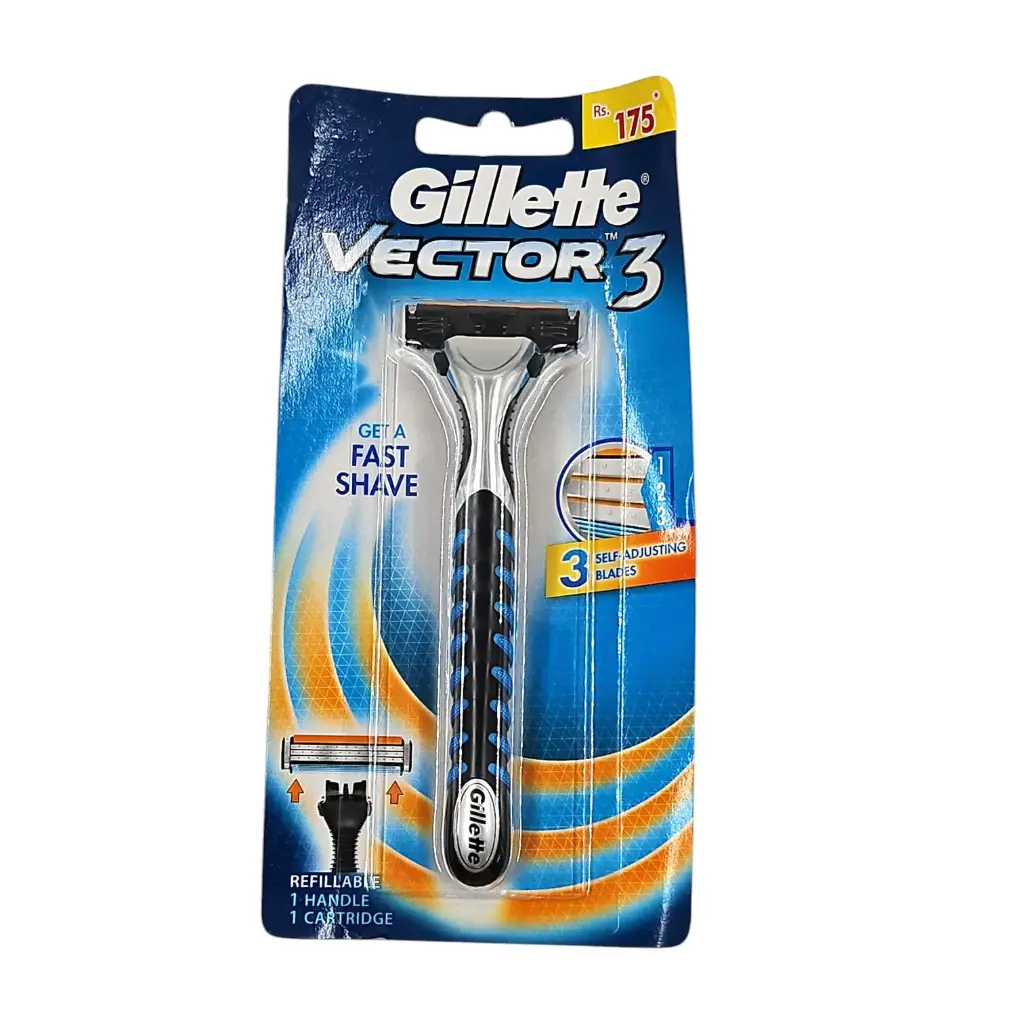 Gillette Vector 3 Refillable Razor