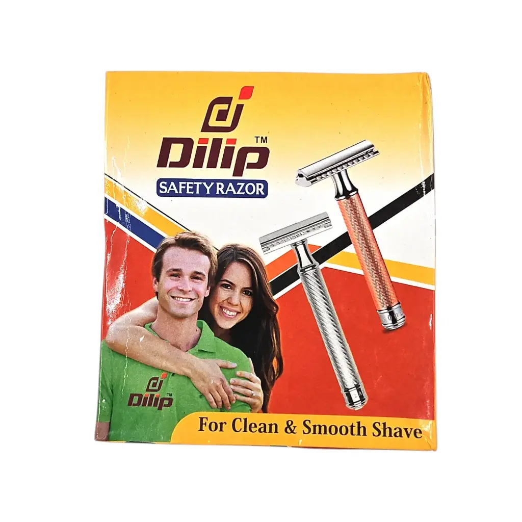  307 Dilip Safety Razor White 