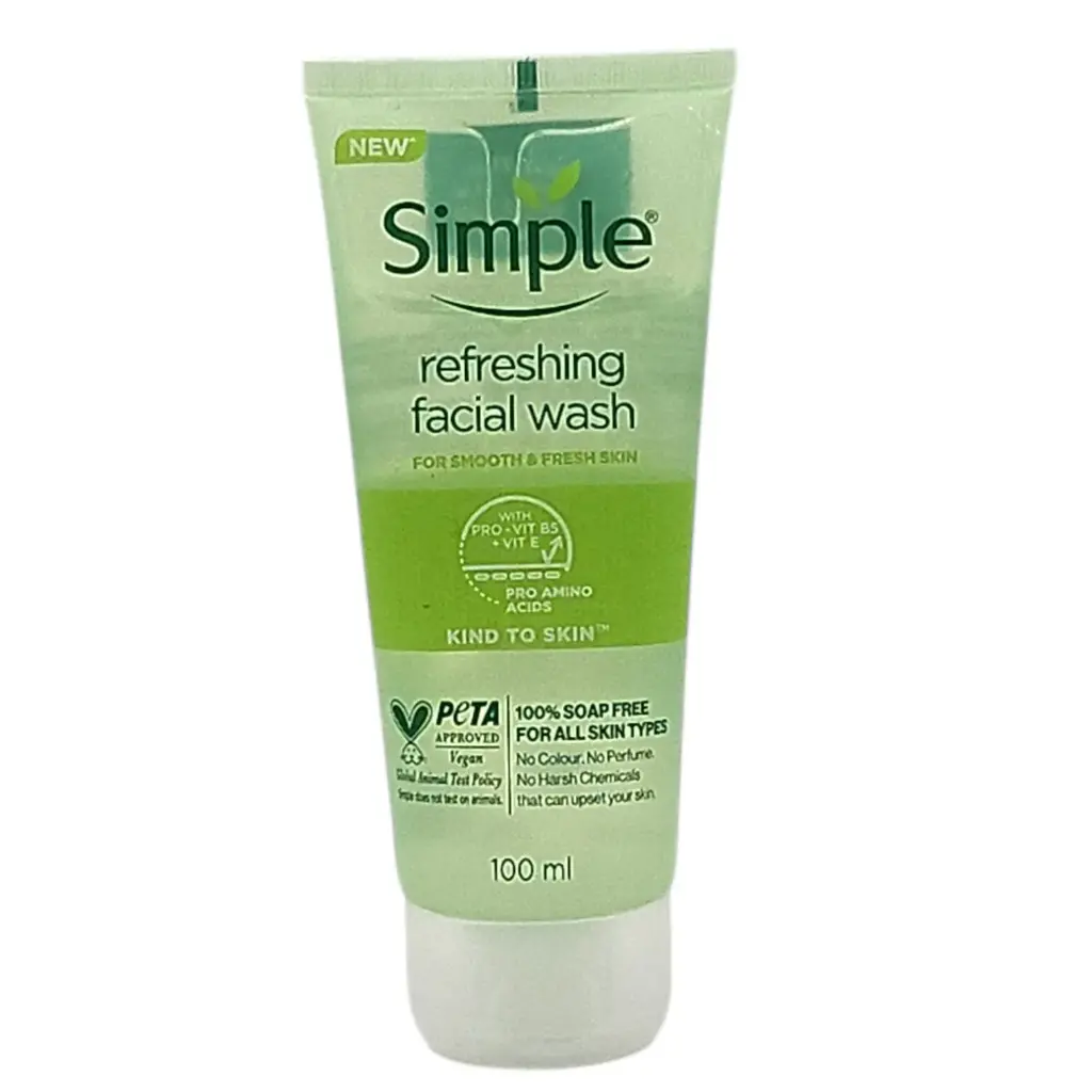 [IX2504356] New Simple Refreshing Facial Wash 100 ml 