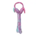 Winter Plush Bunny Earmuffs With Moving Jumping Rabbit Ears With Light And Sound