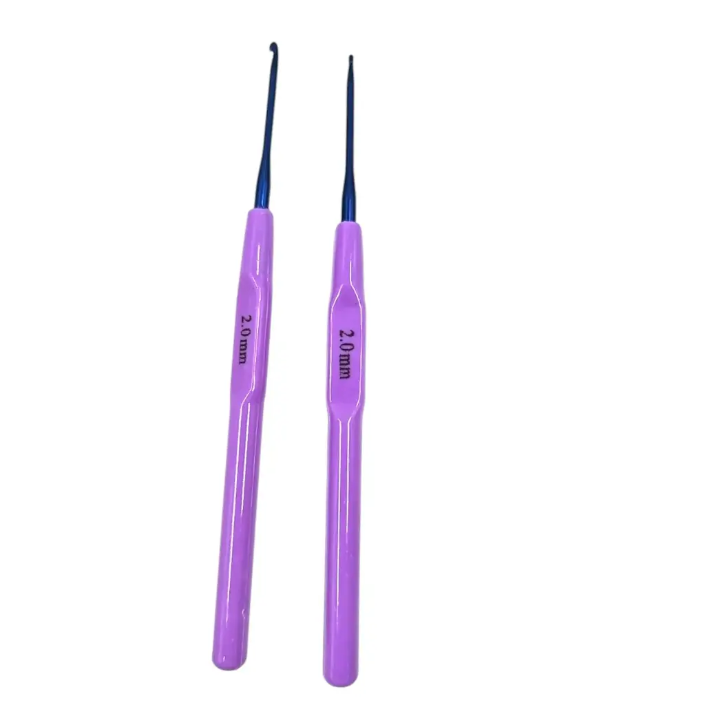 Crochet Hook Set [Aluminum] 6 Sizes 1 Pcs