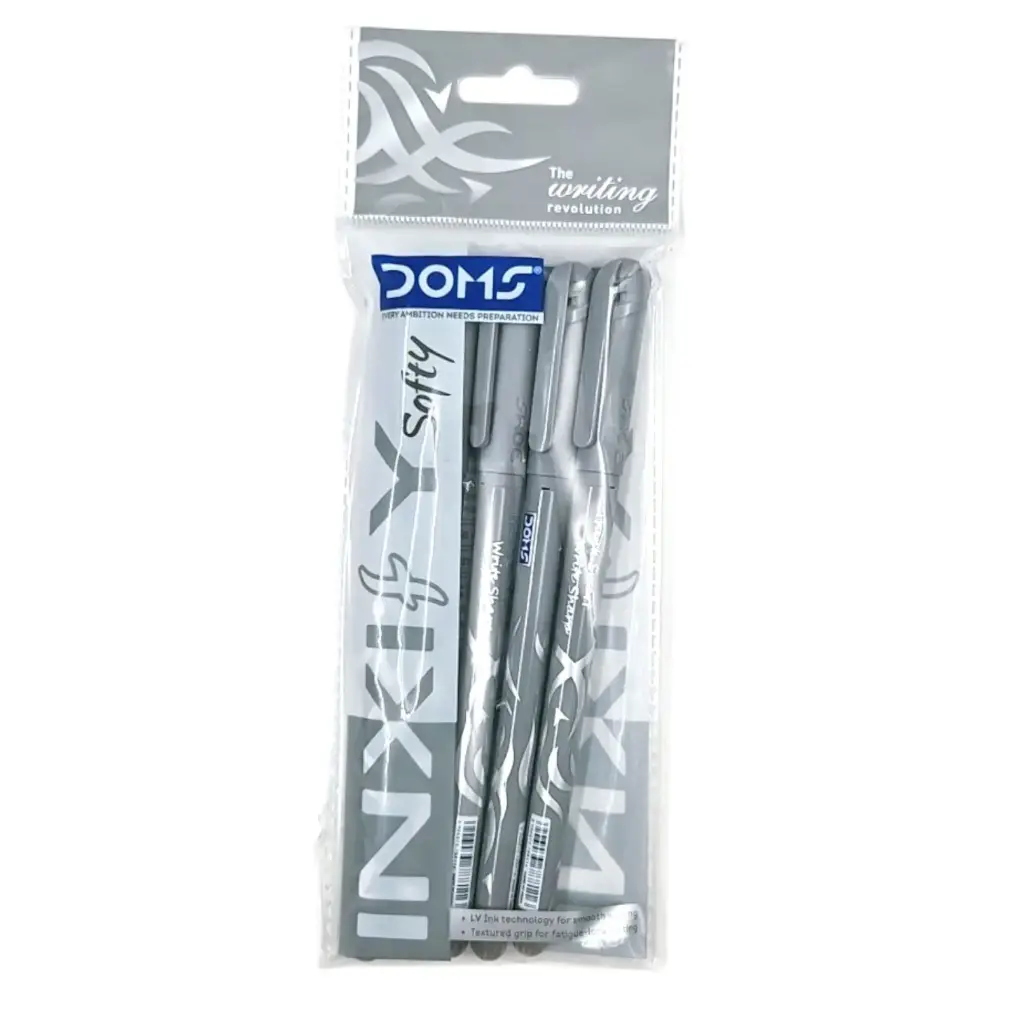 Doms Inxify Softy Ball Point Pen Black