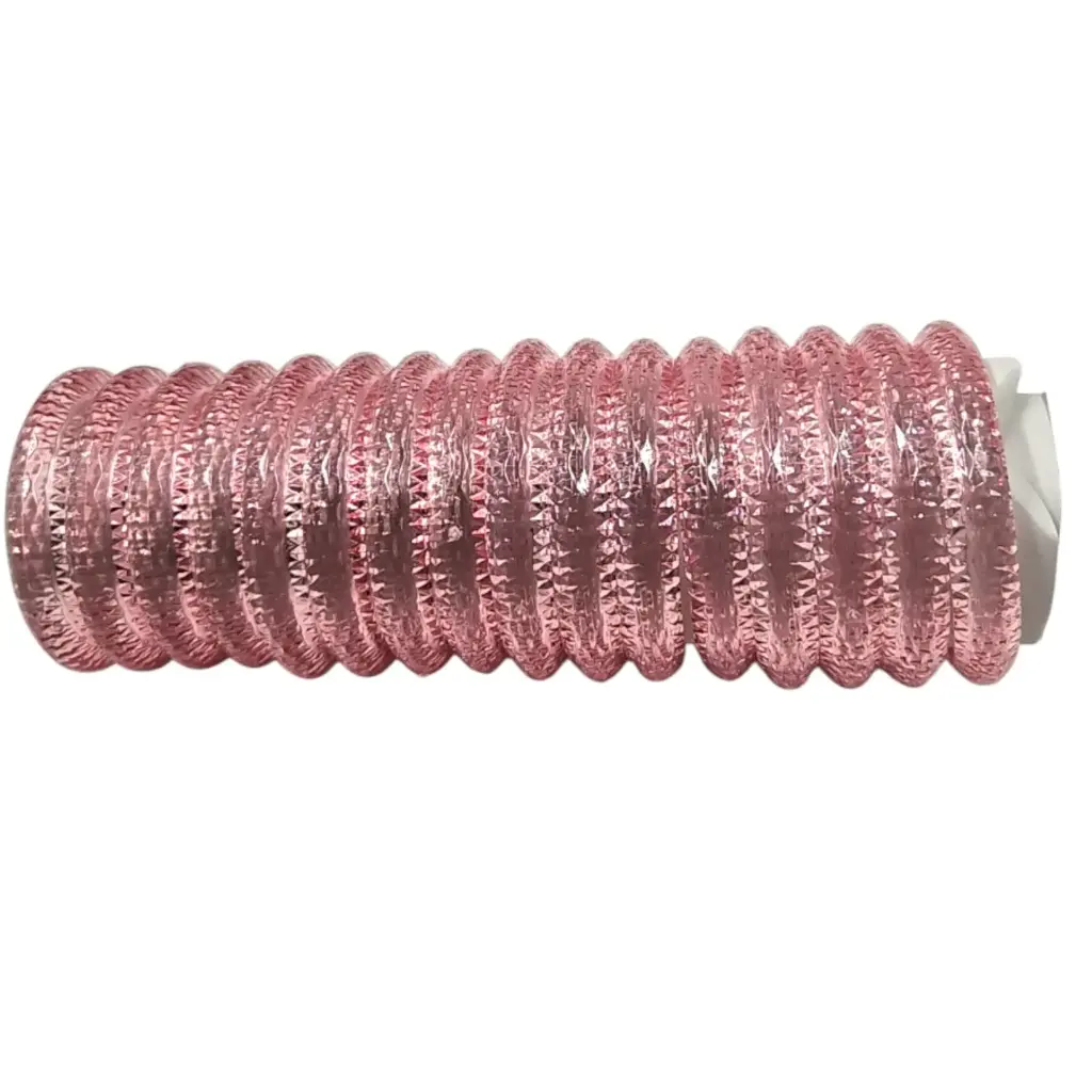 [IX2504564] Crystal Kada Glass Bangles Pcs (Red)