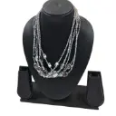 Muthu Mala Silver Color With Beads