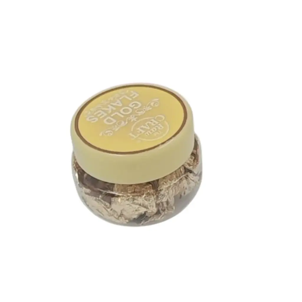[IX000987] Golden Flakes Round Box 