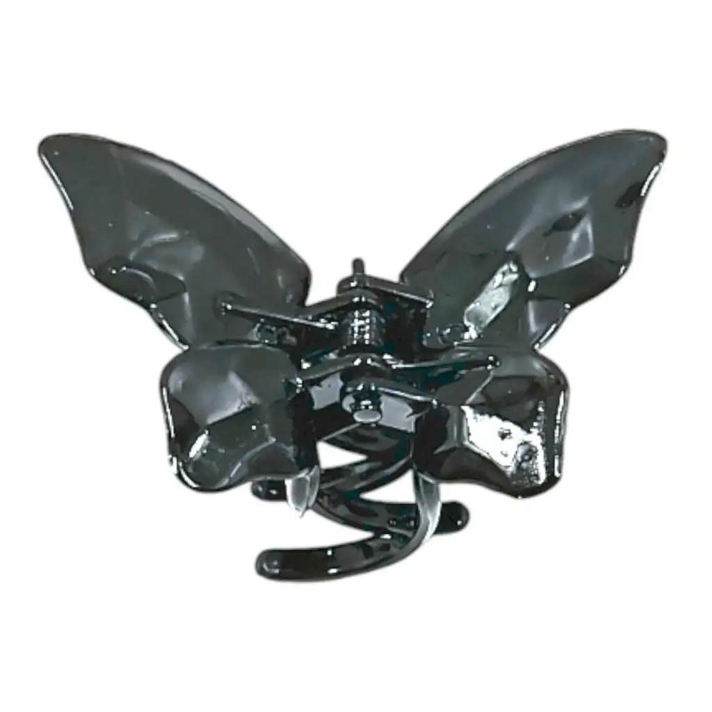 [IX2504602]  Black Butterfly Hair Crab For Girls Small