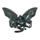  Black Butterfly Hair Crab For Girls Small