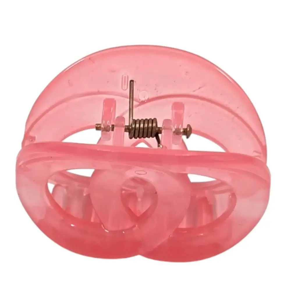 [IX2504605] Pastel Colors Oval Shape Hair Crabs Small