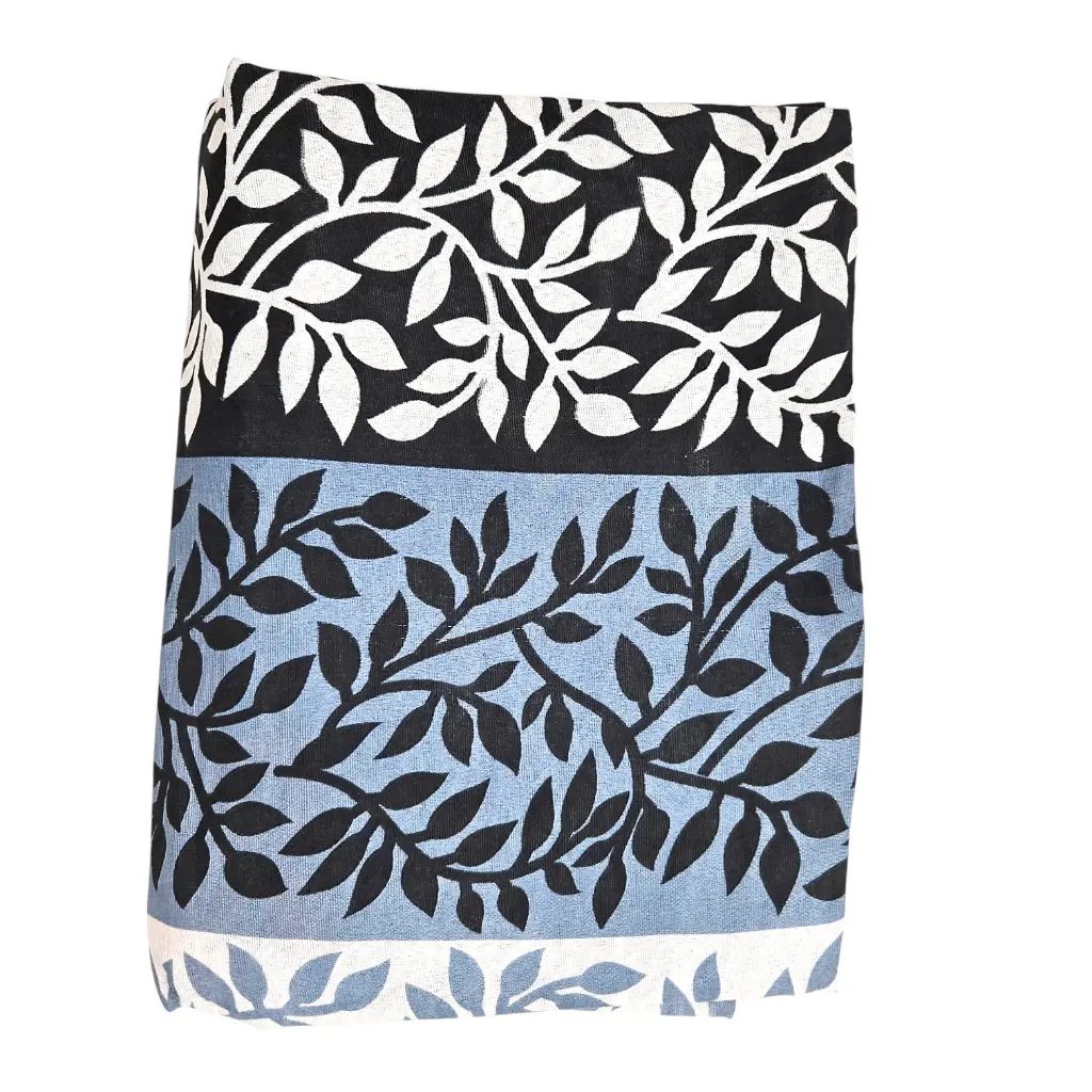 Floral & Leaf Pattern Bed Sheets 90X90