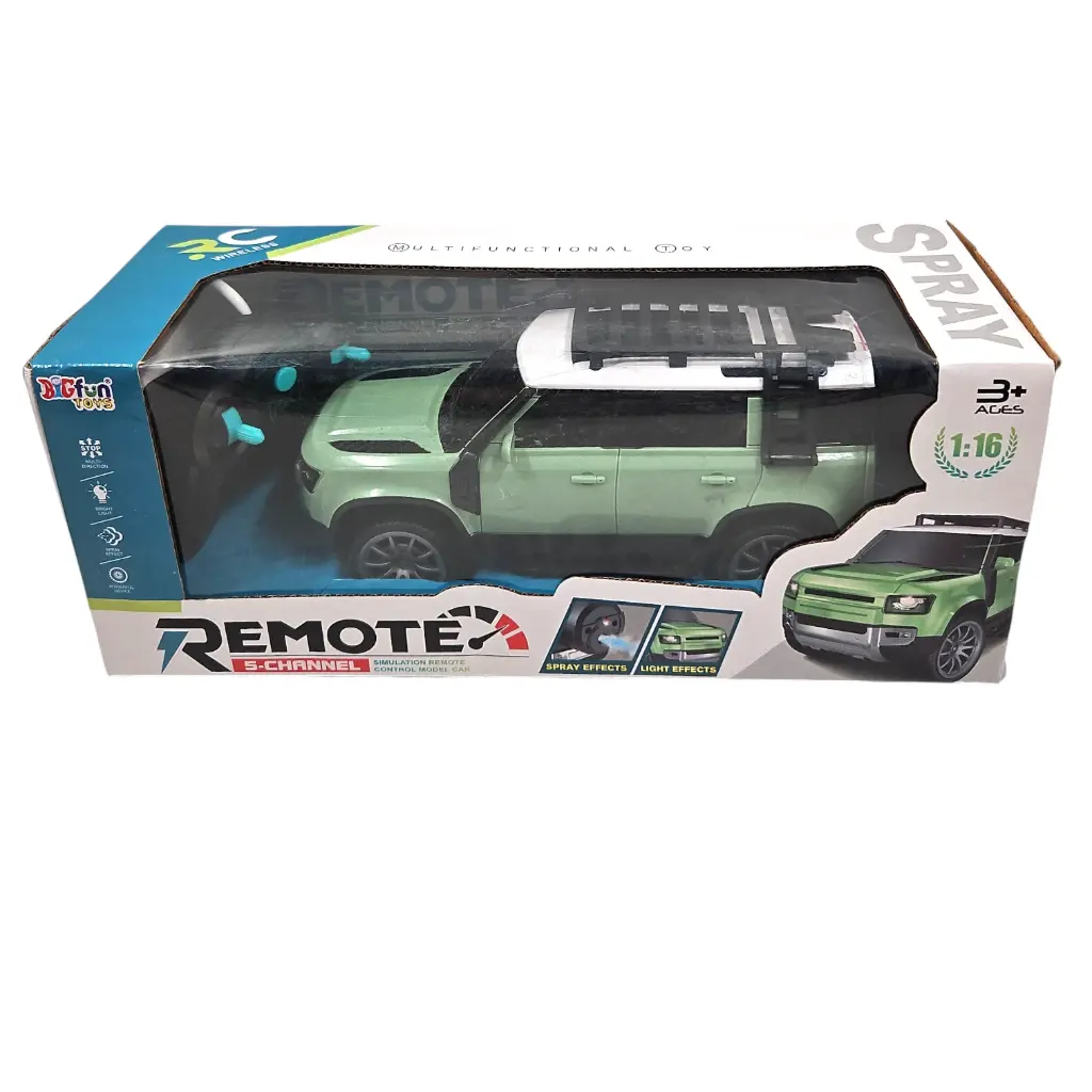 [IX2504696] 8601 Light & Spray Effect 1:16 Scale 27 MHz 5 Channel Simulation Remote Control Model Car
