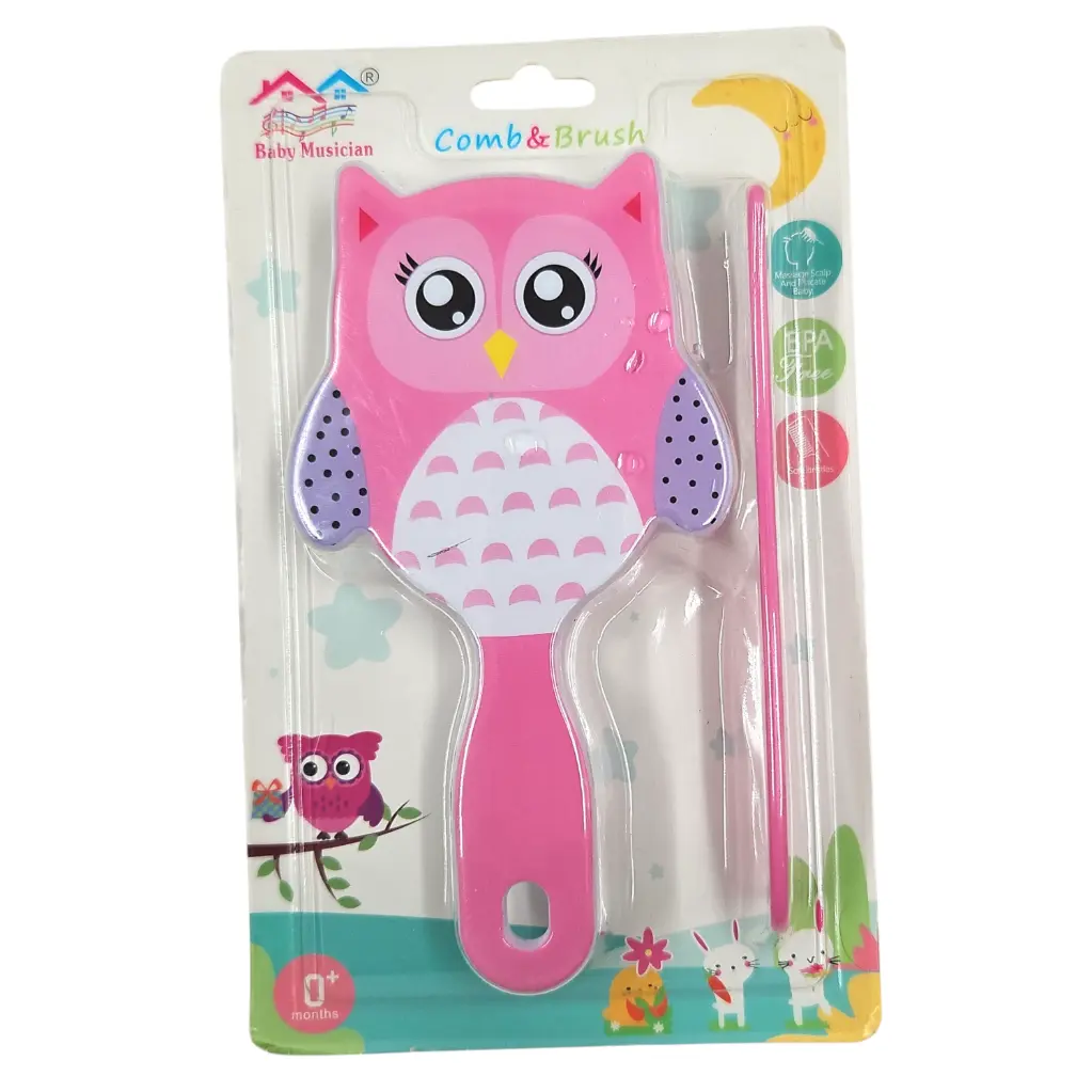  Baby Musician Hair Brush & Comb Set For Babies