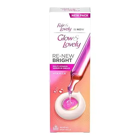 [IX2504724] Fair & Lovely Glow & Lovely Re-New Bright Multi Vitamin Serum In Face Cream