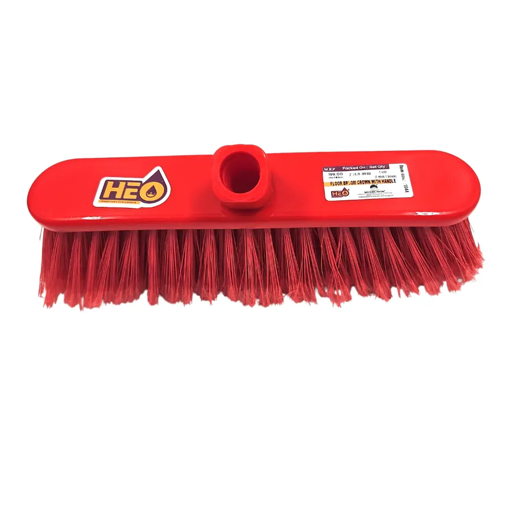 [IX2504732] HEO Floor Broom With Handle  (Red)
