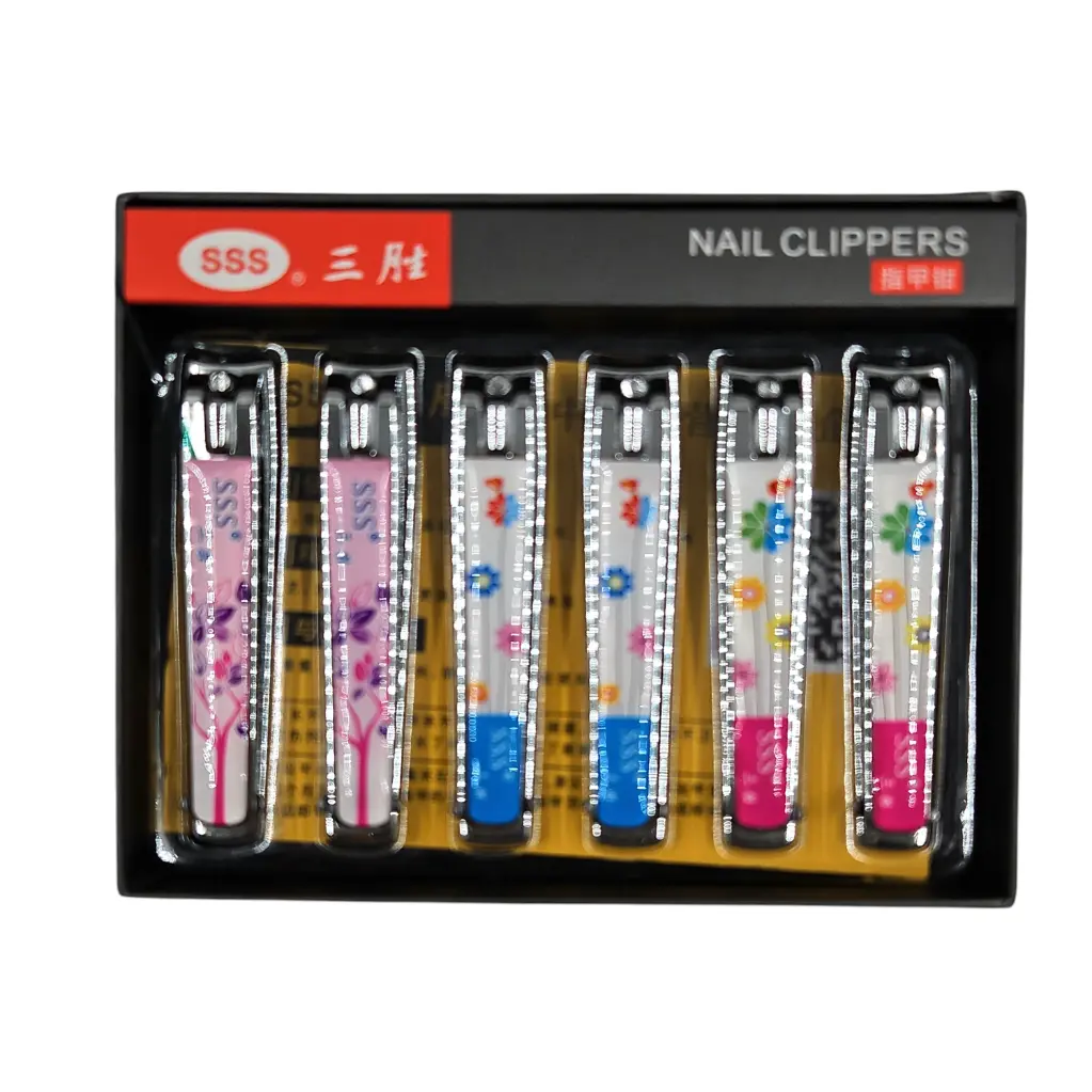 SSS Nail Clippers With Floral Design