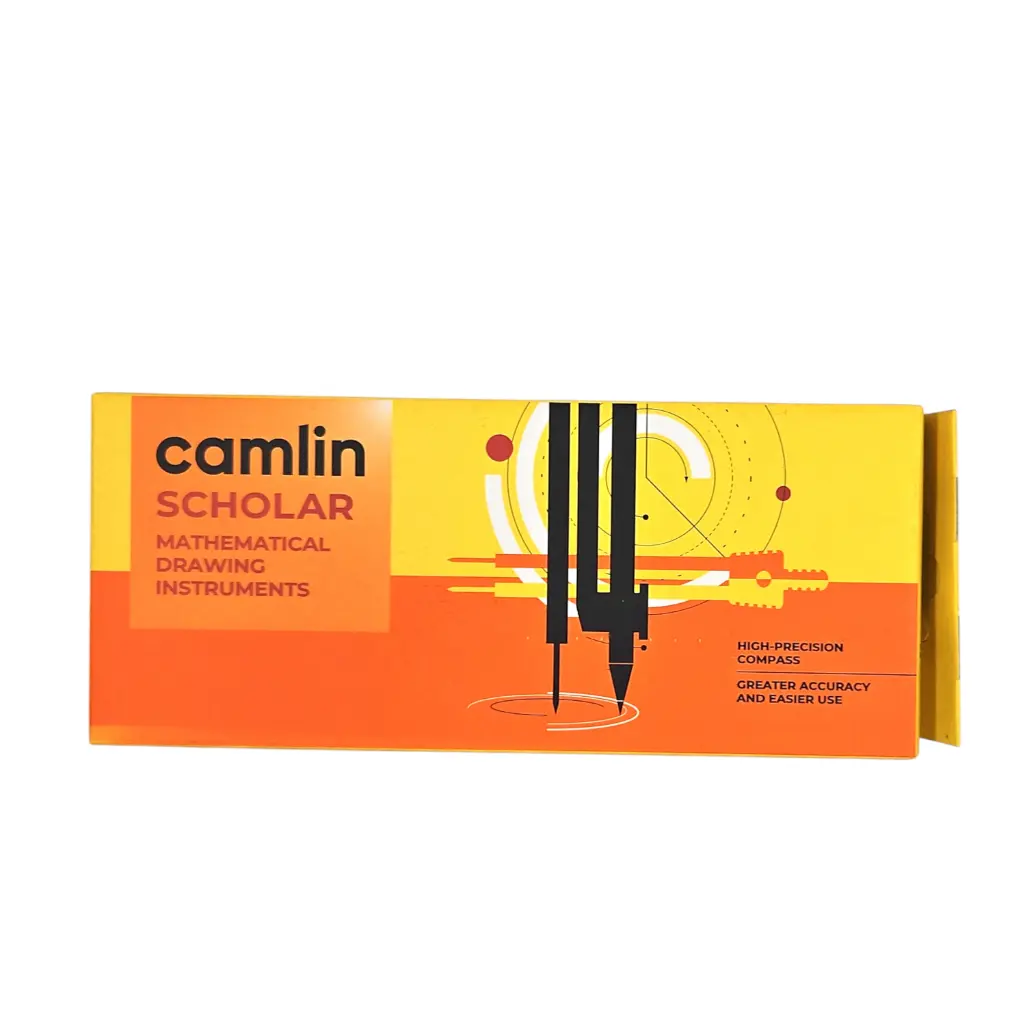 [IX2504775] Camlin Scholar Mathematical Drawing Instruments Box 