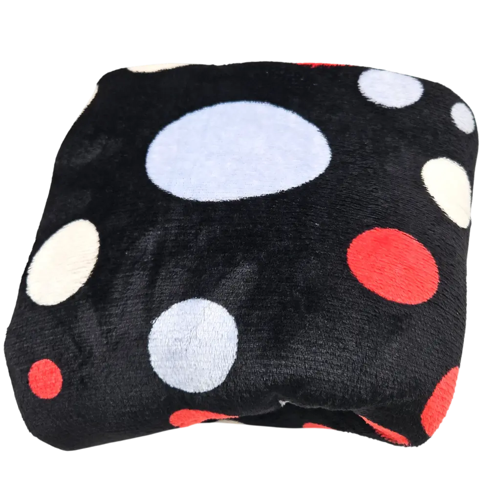 [IX2504778] Printed Blanket & Swaddlers (Black)