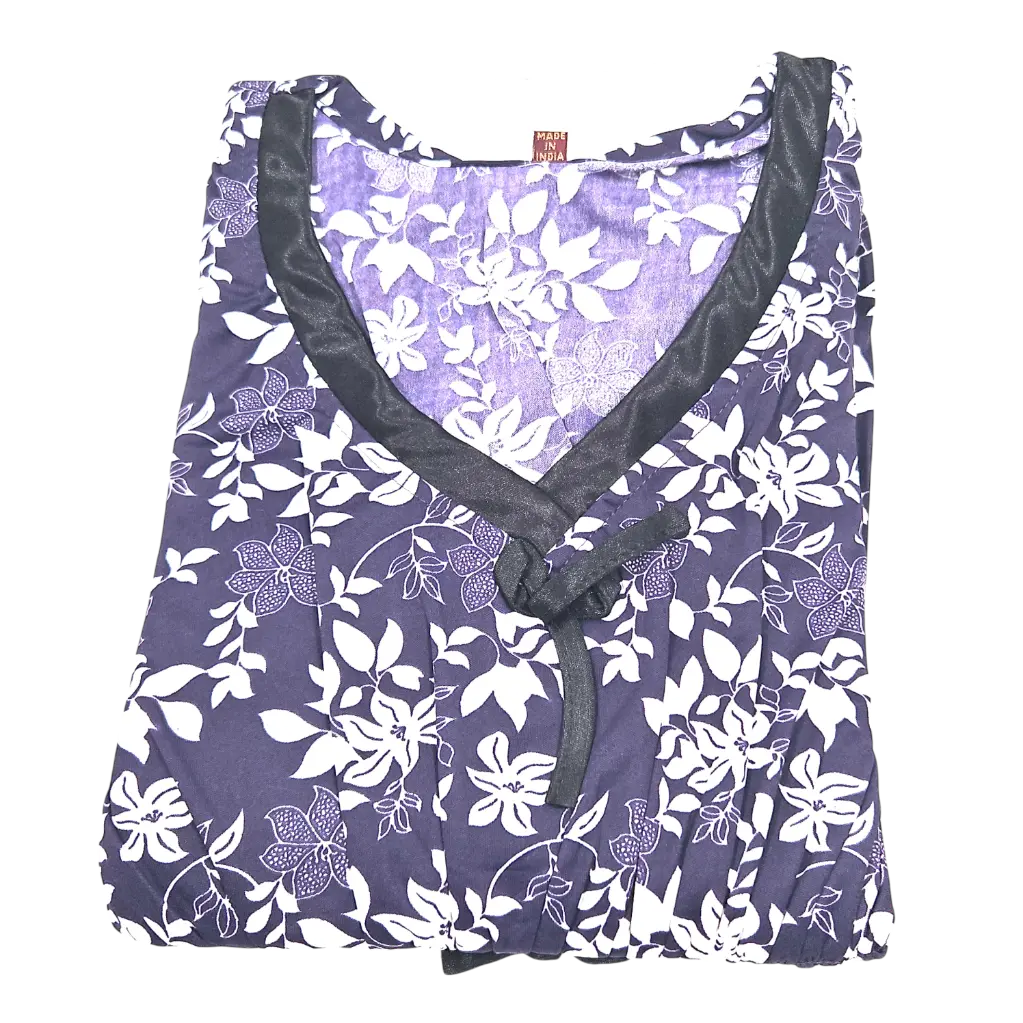 N-K67 Dove Baniyan Cloth Kafthan Nighty Gown XL