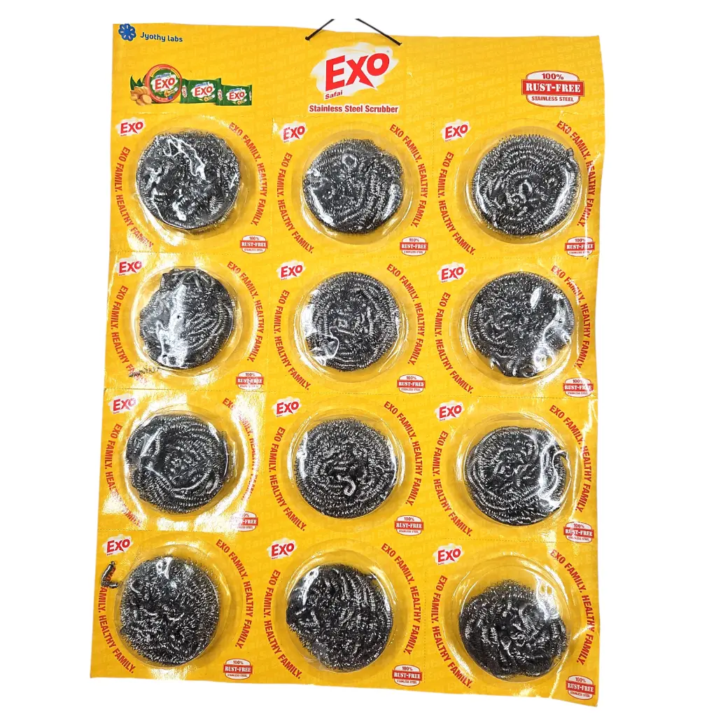 Exo Safai Stainless Steel Scrubber Small