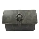 Flower Buckle Ladies Sling Bag Green