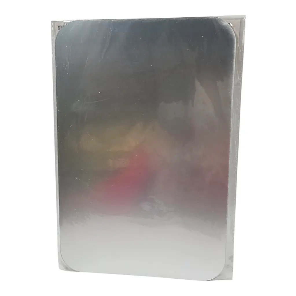 [IX2504949] Self Adhesive Wall Mirror Sticker Unbreakable Plastic 20x30cm (Rectangle)