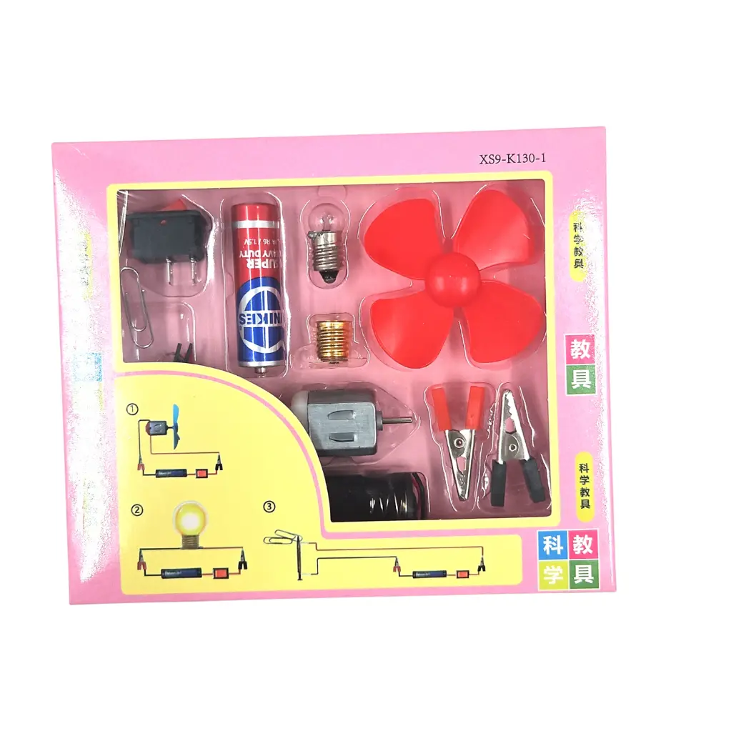 [IX2504957] Science Experiment Project Kit 12 Items (Pink)