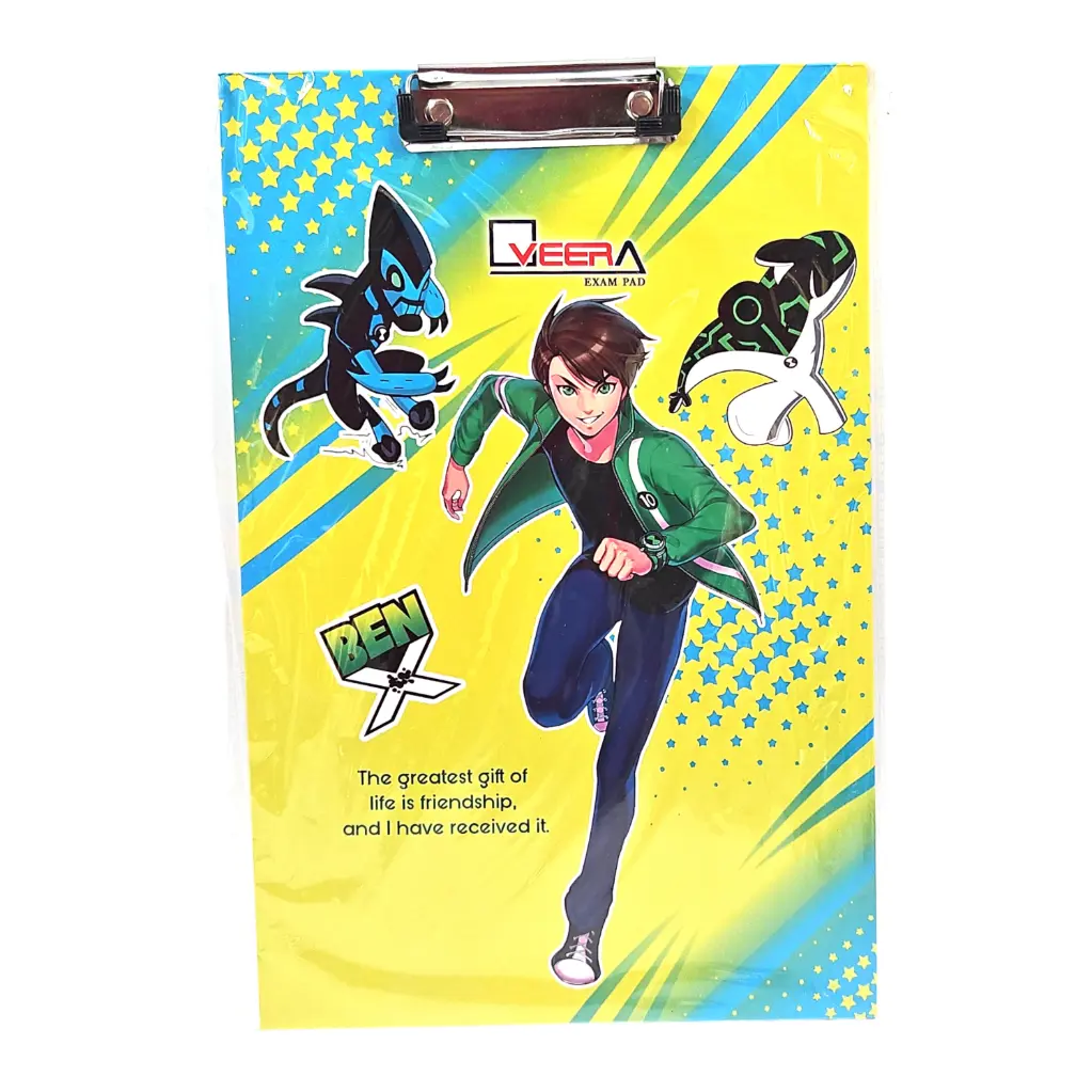 [IX2504981] Double Side Cartoon Printed Exam Board With Scale Measurement  (Ben 10)