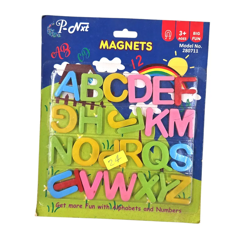 [IX2504991] Magnetic Alphabets Letter Board Plastic Material