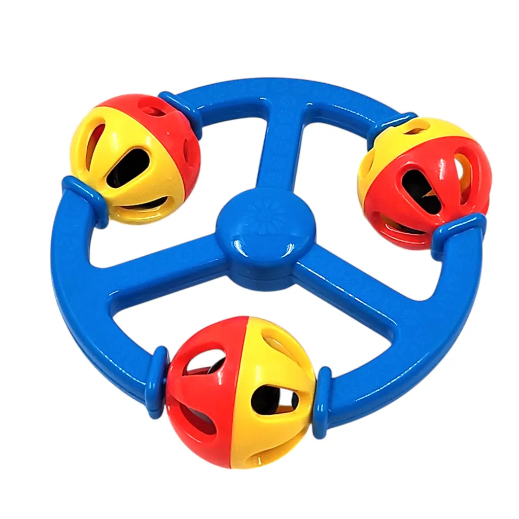 [IX2505031] Ding Ding Baby Round Rattles 