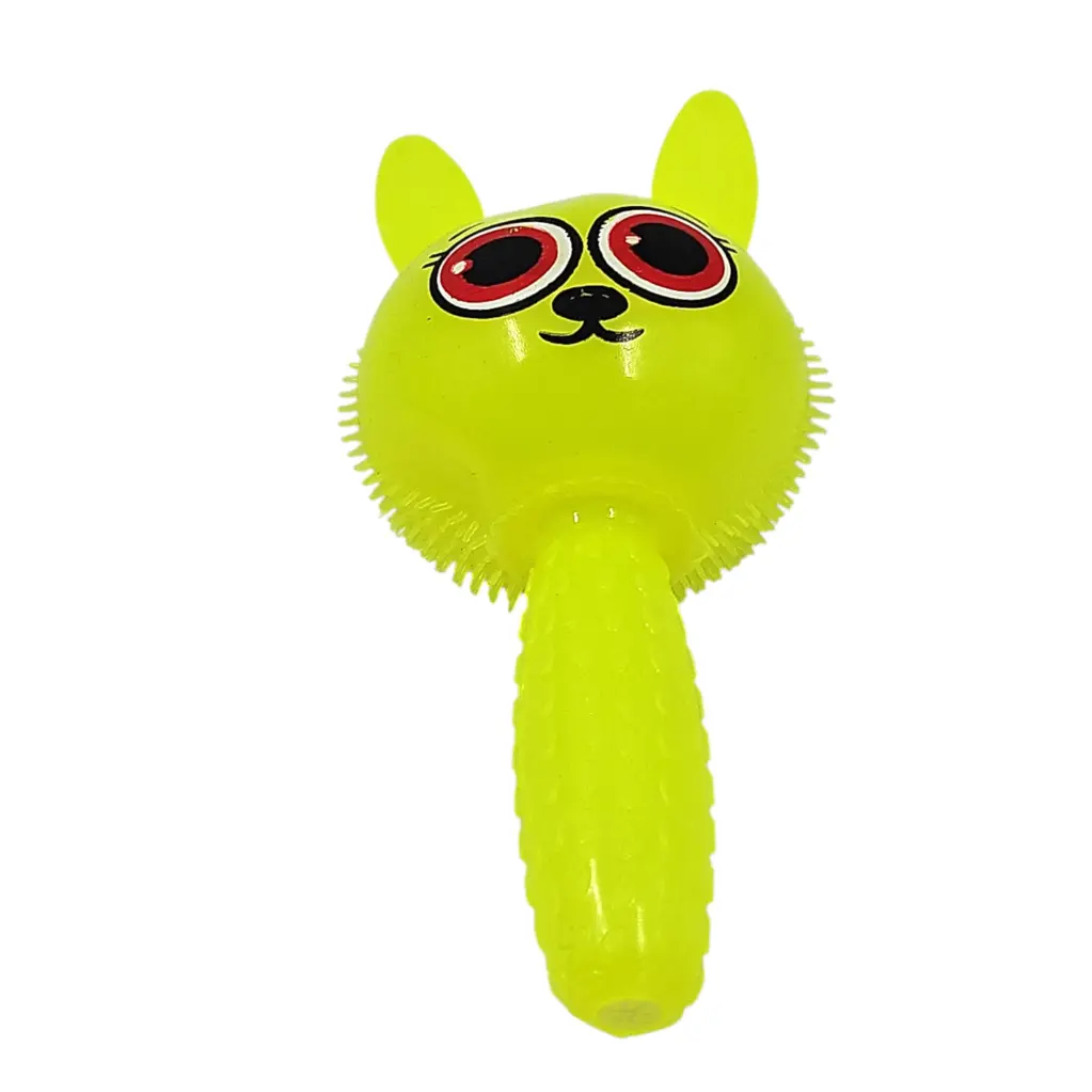 [IX2505035] Dandi Rabbit Bunny Puffer Toy With Light & Sound (Yellow)