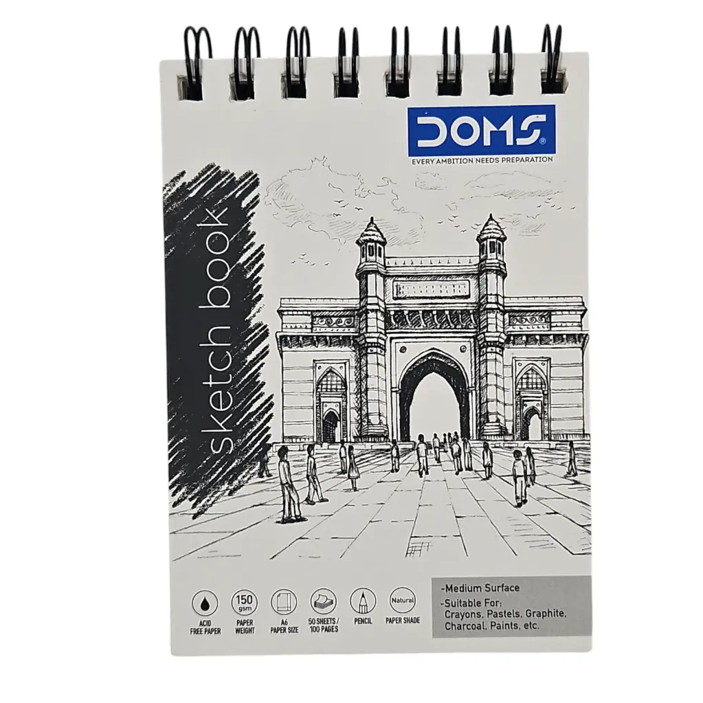 Doms Sketch Book A6 Size 100 Pages