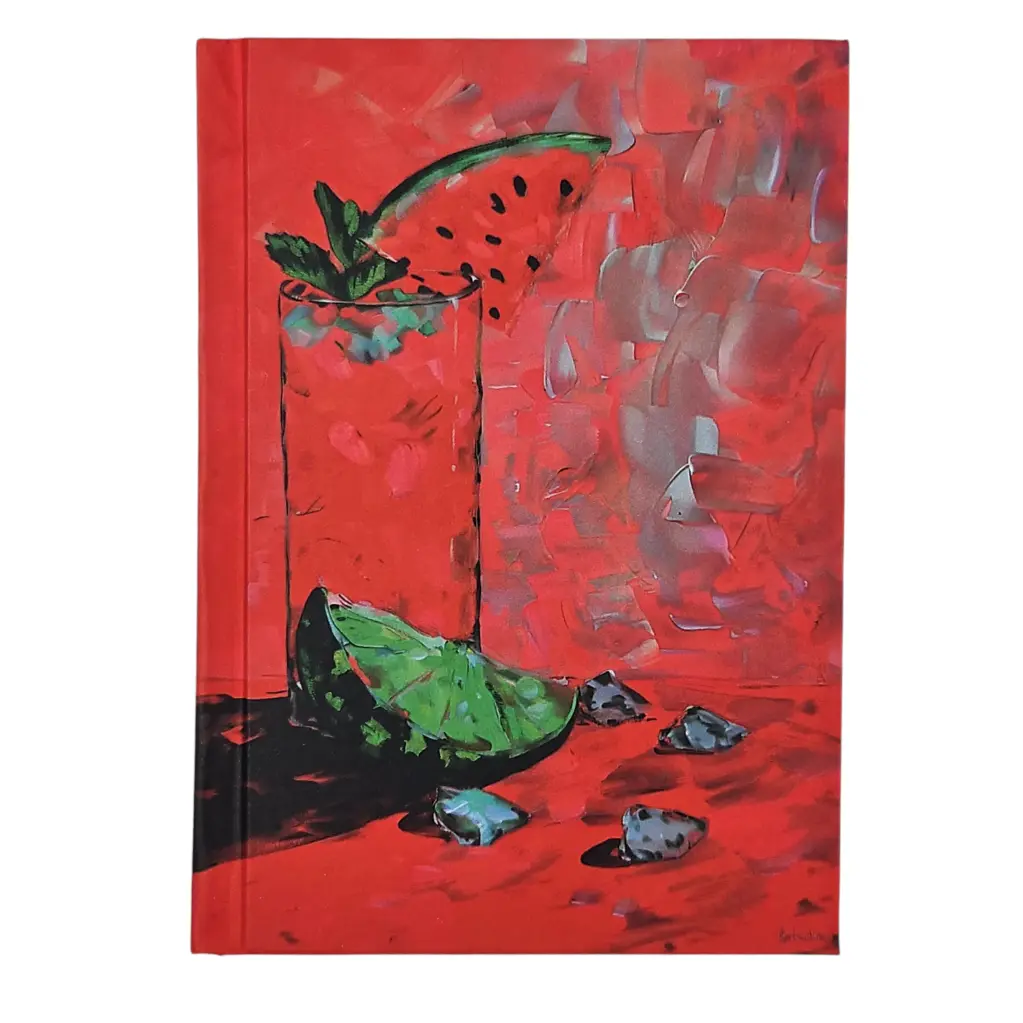 [IX2505074] Case Bound Note Book Diary 192 Pages (Red)