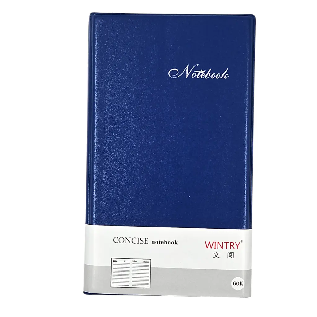 [IX2505077] Wintry Concise Notebook Diary  (Blue)