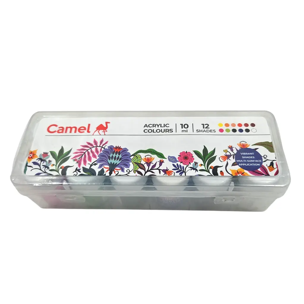 [IX2505154] Camel Acrylic Colors 12 Shades 10ml Each