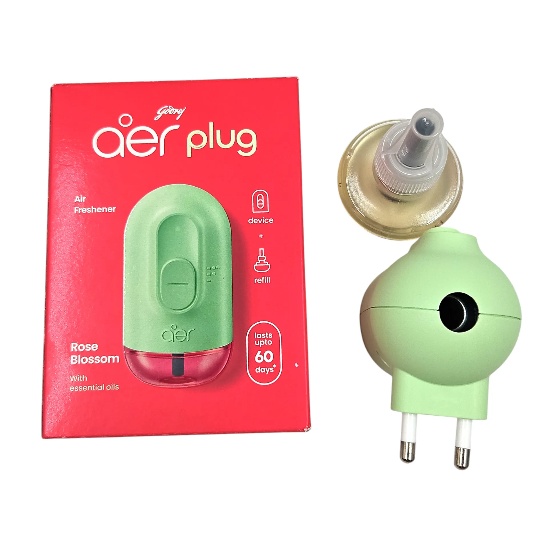Godrej Aier Plug Air Freshener Lasts Upto 60 Days