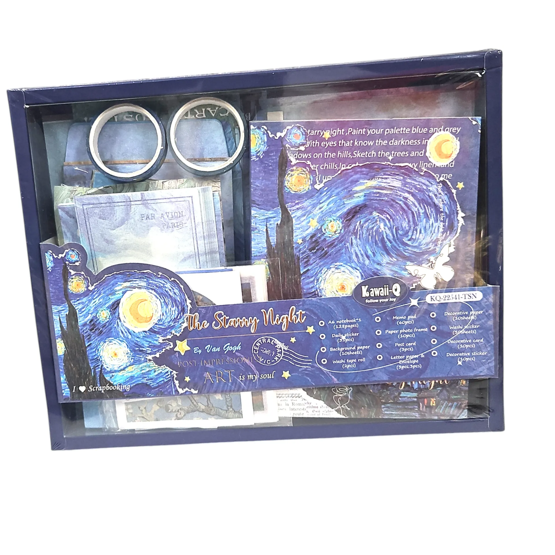 The Starry Night DIY Scrapbook Journal Gift Set  