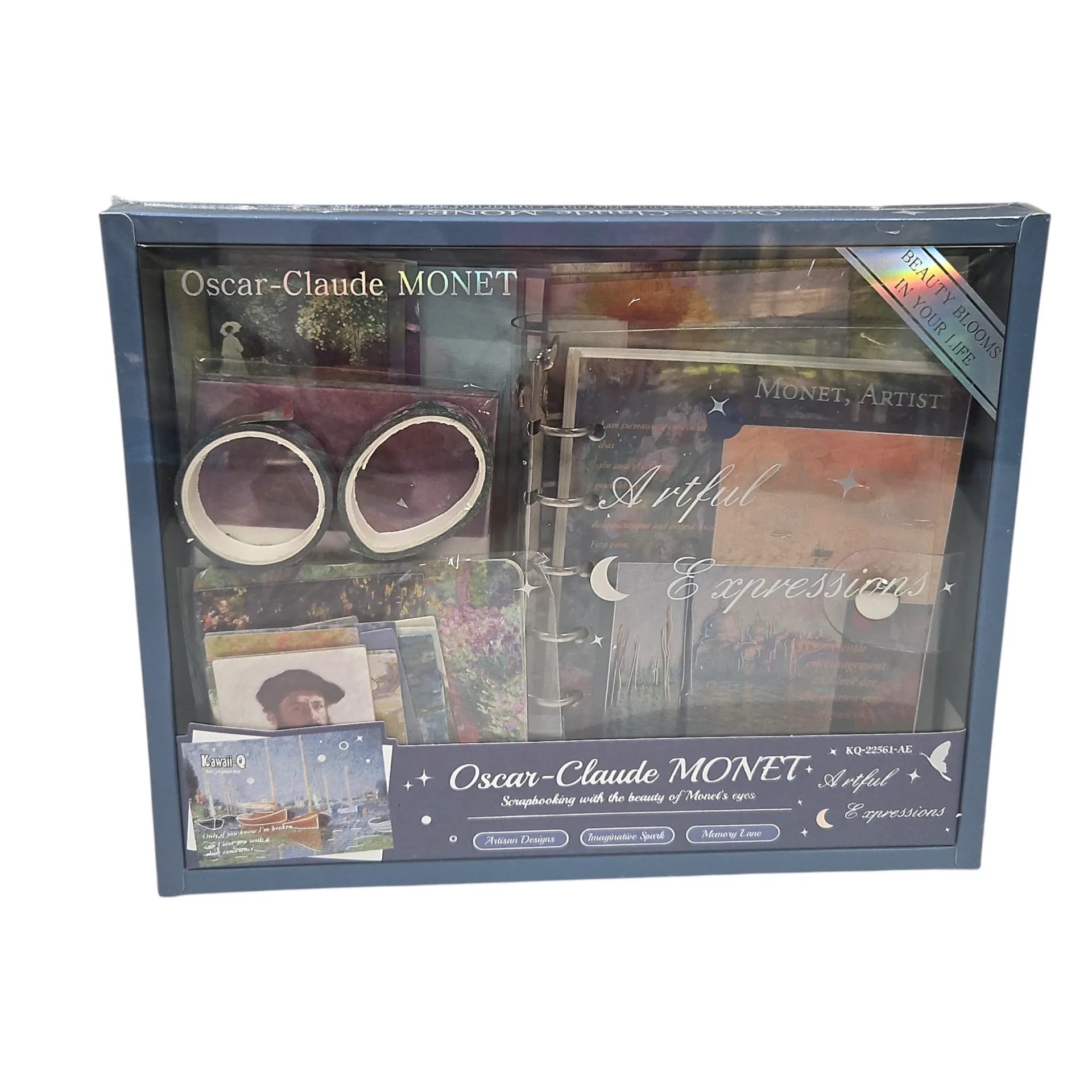 The Oscar-Claude Monet DIY Scrapbook Journal Gift Set