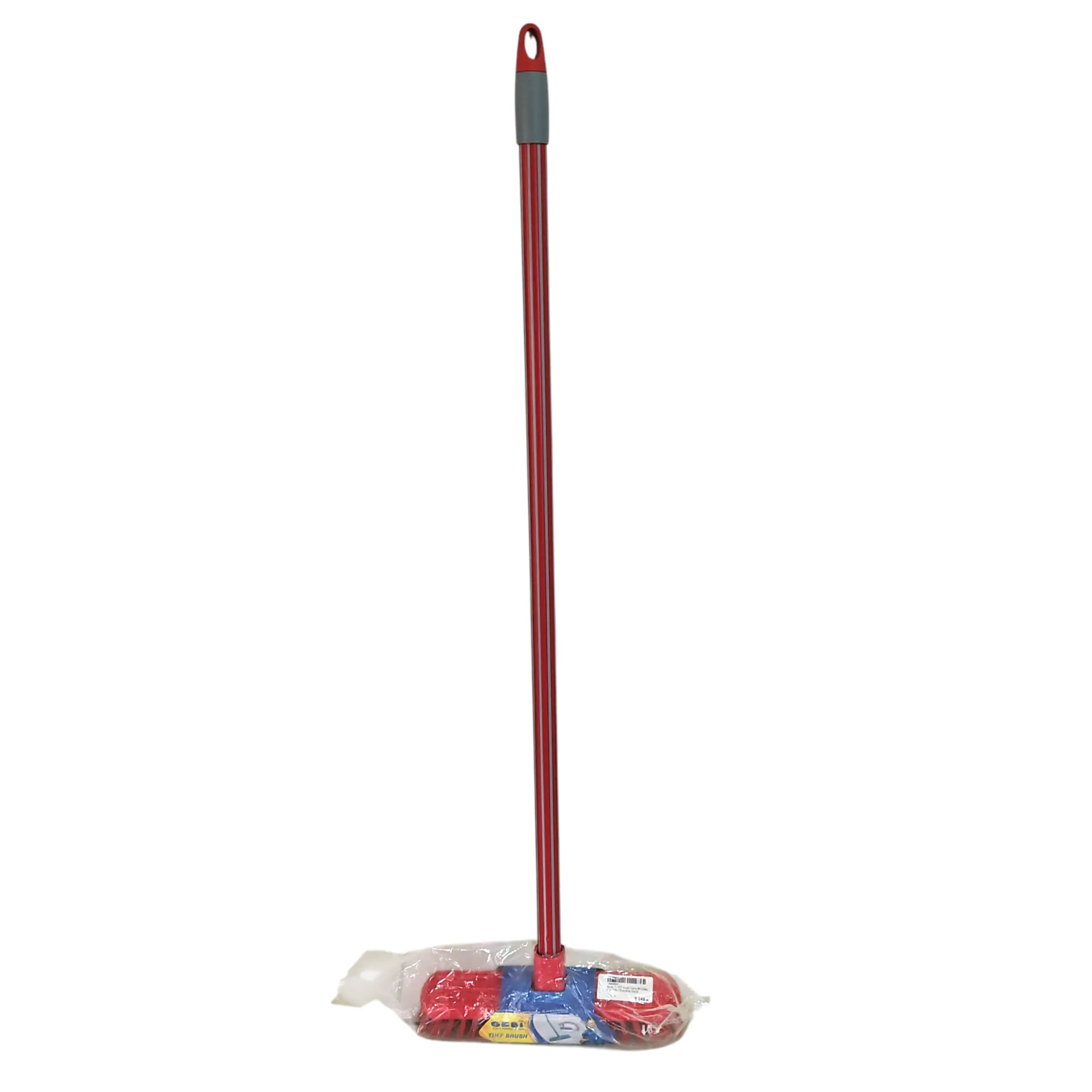 [IX2505219] Gebi Tuff Brush Hard Bristles For Tile Cleaning   (Red)