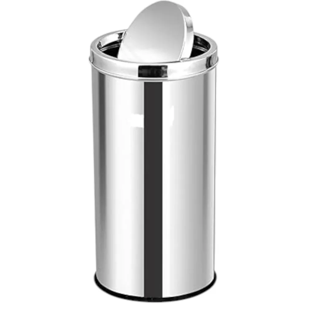[IX2505233] Bakeman Swing Premium Cookware Dust Bin Steel