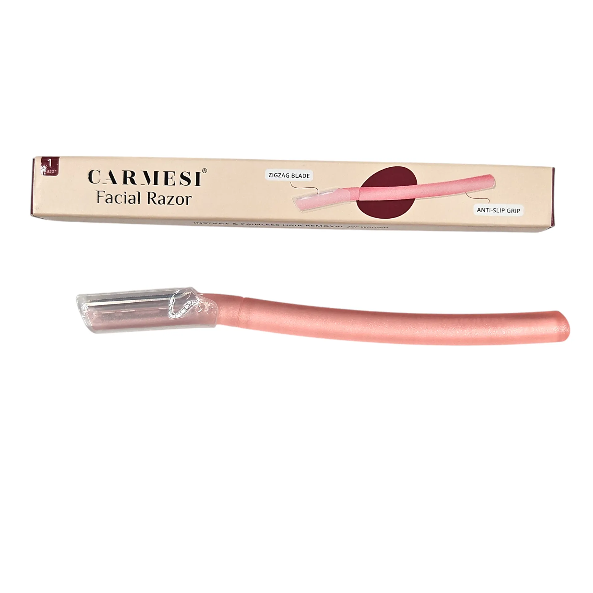 Carmesi Facial Razor Instant & Painless Hair Removal For Women 1 Razor