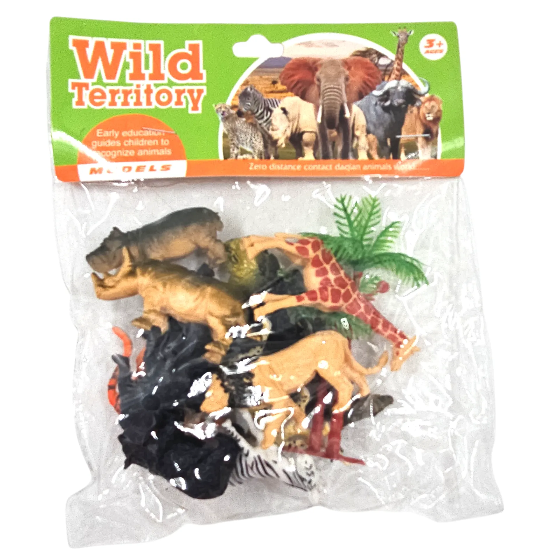 [IX2505295] Wild Territory Animal Toys Small 12 Pcs Set