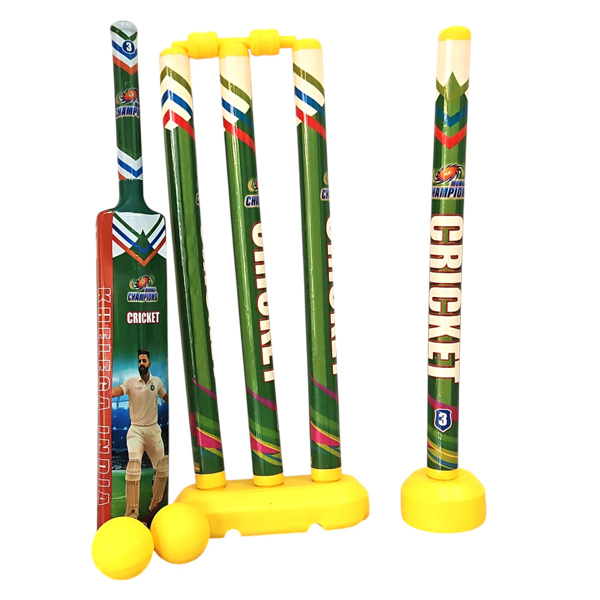 [IX2505312] Champion League Cricket Set For Kids